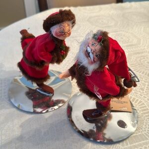 Annalee skating dolls 1993